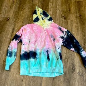 Womens tye dye sweatshirt
